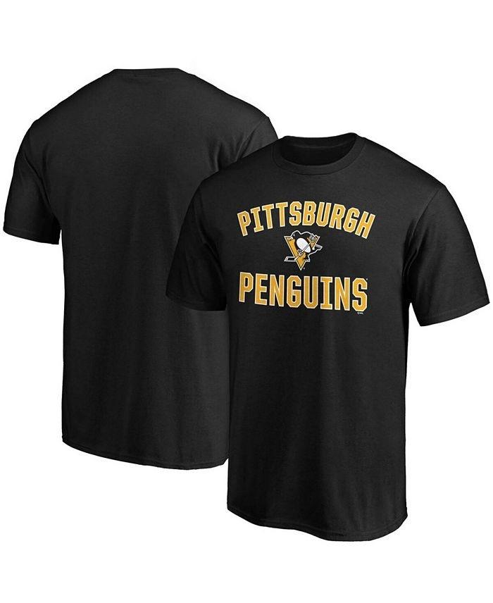 Hip Penguins Inspiriertes Baumwoll-T-Shirt Auffälliger Grafikdruck Für Hardcore-Eishockeyfans Streetwear-Druck Neuankunft T-Shirt S4XL