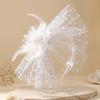 Elegant Mesh Flower Headband Exquisite Feather Hairpiece 1920s Hair Accessories  Photography