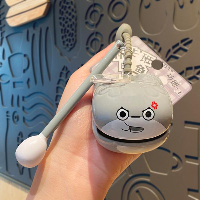 

Adorable Saka Ban Turtle Fish Keychain Fun Abs Resin Cartoon Charm Bag Shark