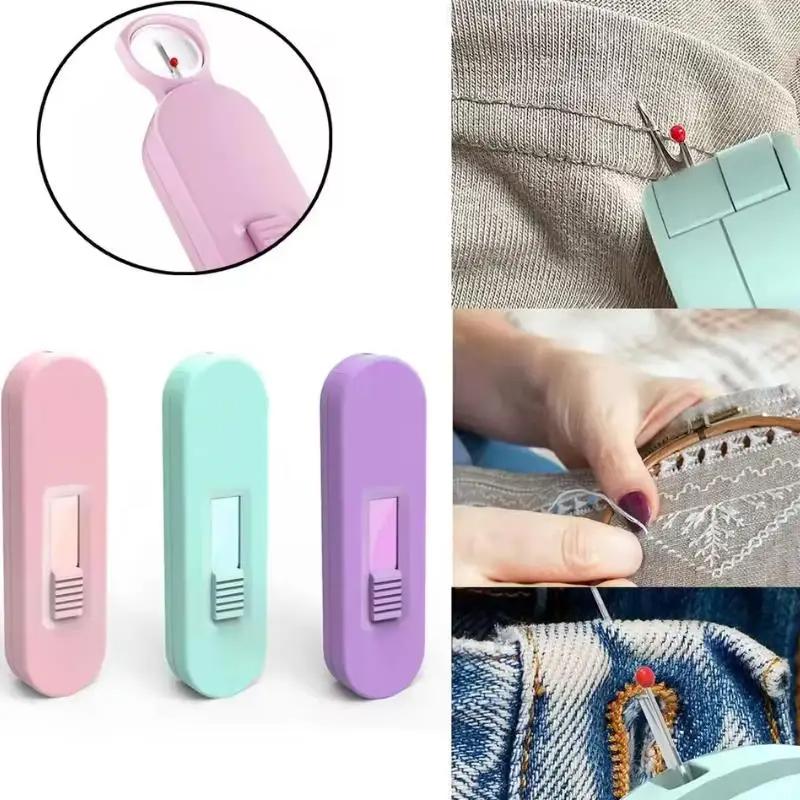 Sewing Tool for Precision Work Portable Thread Remover with Magnifying Glass for Sewing Quilting Retractable Seam Opener Stitch