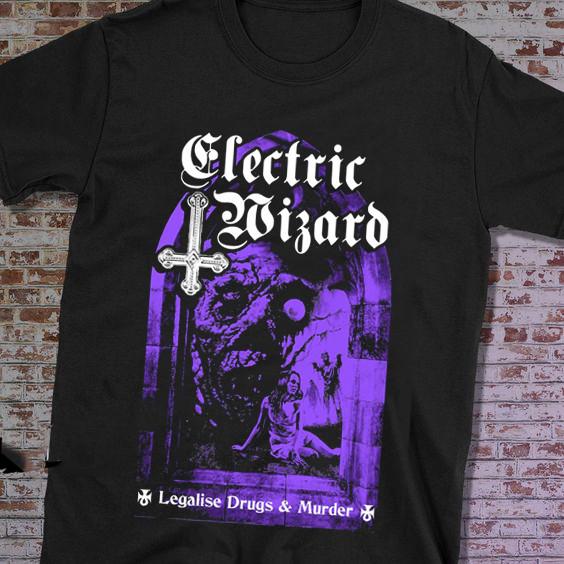 Electric Wizard Legalisujte to Unisex Unisex Tričko