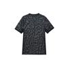 Jordan Paris Saint-Germain Collaboration SS24 Quick-Dry Straight-Cut Short Sleeve Football Shirt Men Tops Dark-Grey DX9823-069