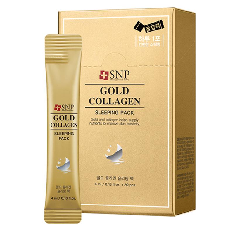 

SNP Gold Коллагеновая ночная маска(4мл*20шт)