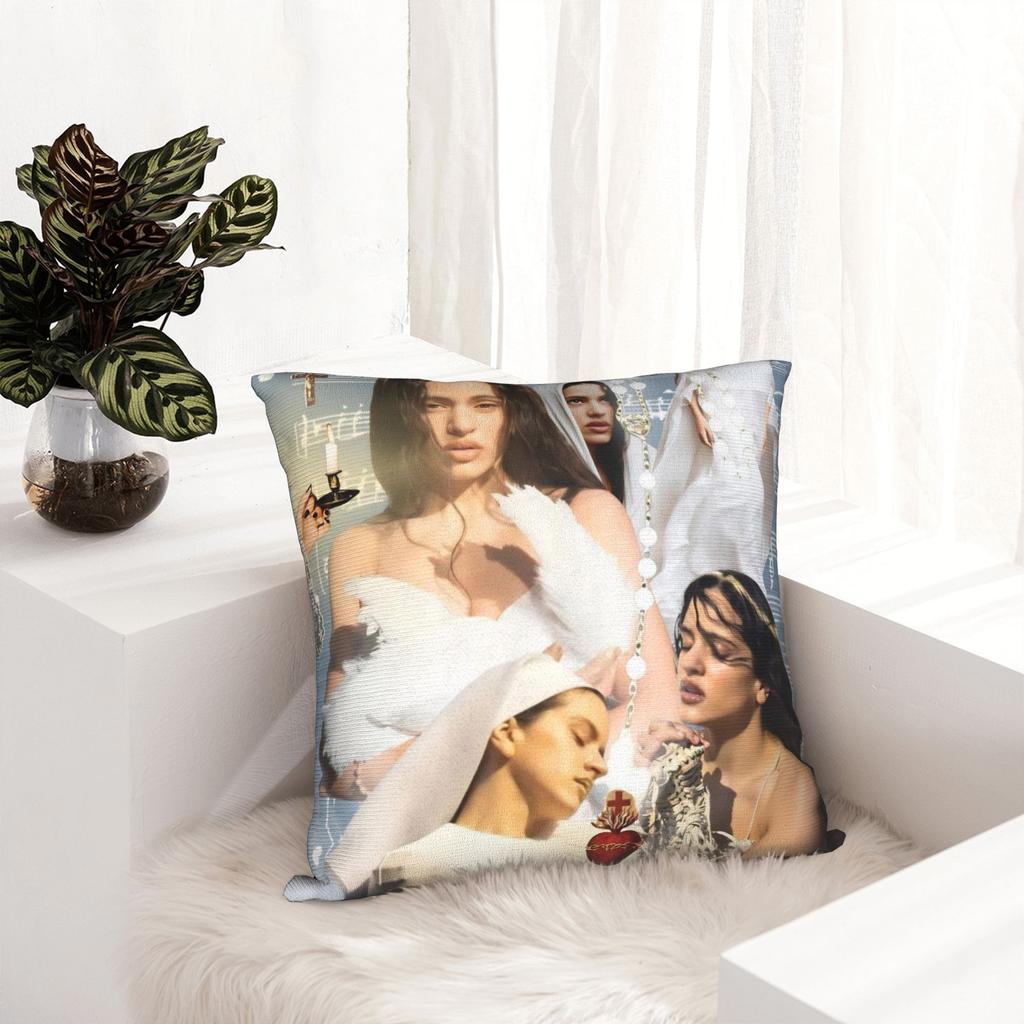 Decorative Pillowcase Rosalia LUX Tour 2026 Accessories Seater Throw Pillow Case Cover Square Multi-Size