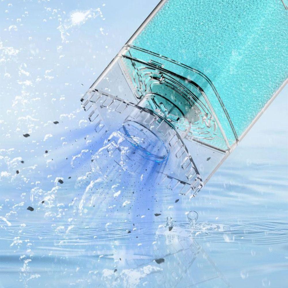 Anti-Backflow Fish Tank Filter Strong Suction Suction Toilet Submersible Filter  Aquarium