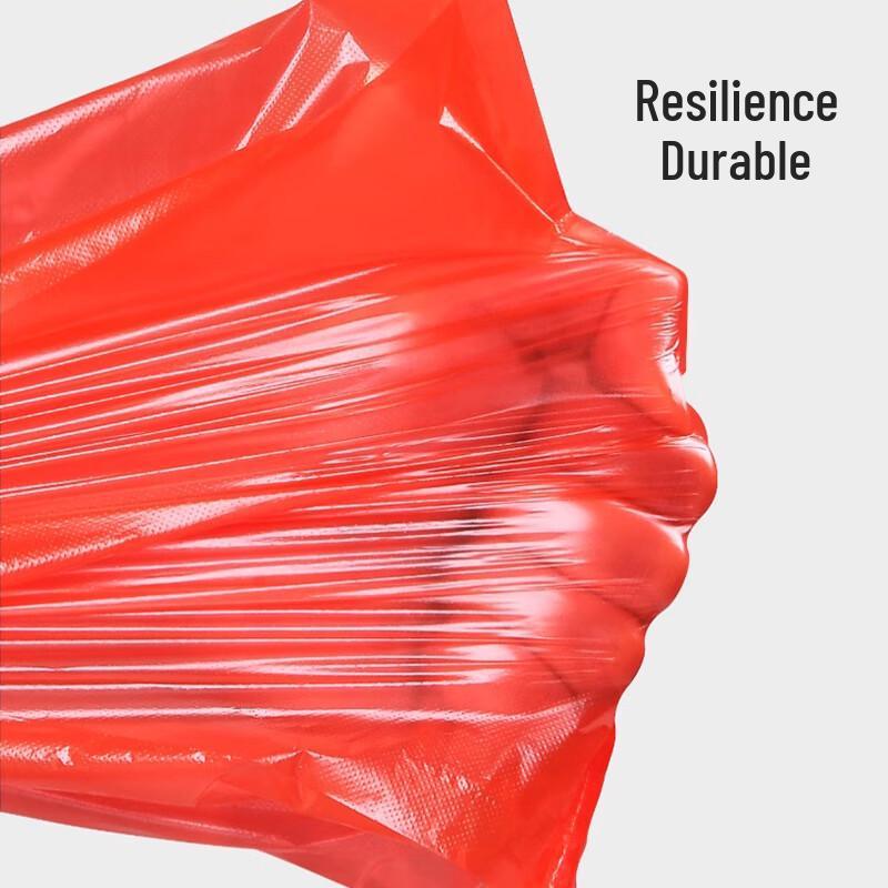 Jiachi Red T-shirt Plastic Shopping Bags