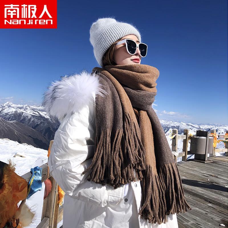 Nanjiren Damen Winter Schal aus Imitatkashmir