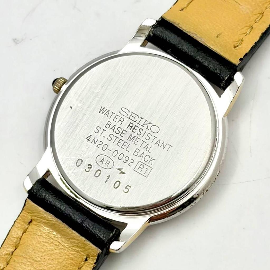 Used [New Battery] SEIKO Exceline Ladies Watch 4N20-0092 030105