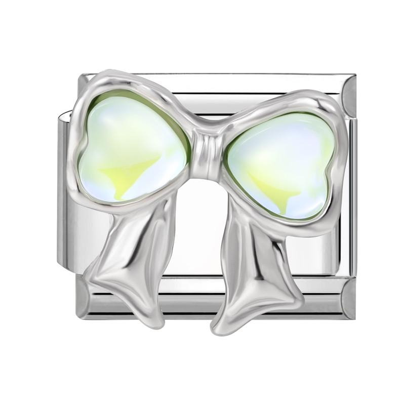 Fashion Heart Bow Knot Butterfly Star Rose Flowers Italian Charm Links Fit 9mm Stainless Steel Bracelet Women DIY Making Gift