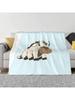_ The Last Airbender Creative Design Light Thin Soft Flannel Blanket The Last Airbender Water Tribe Korra Standing