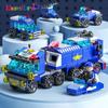 Educational Toys Fire Truck Building Blocks Car Block Toy for Kids Boys Girls Gifts