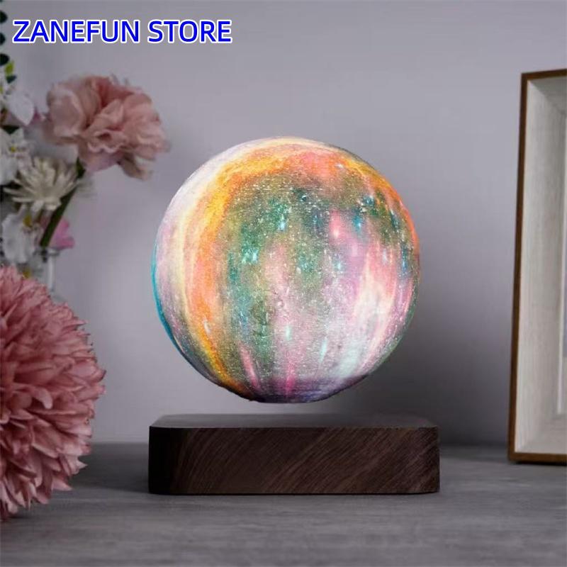 LED World Map Magnetic Levitation Floating Globe Lamp Lighting Decoration Terrestrial Globe Antigravity Magic Ball Night Lights