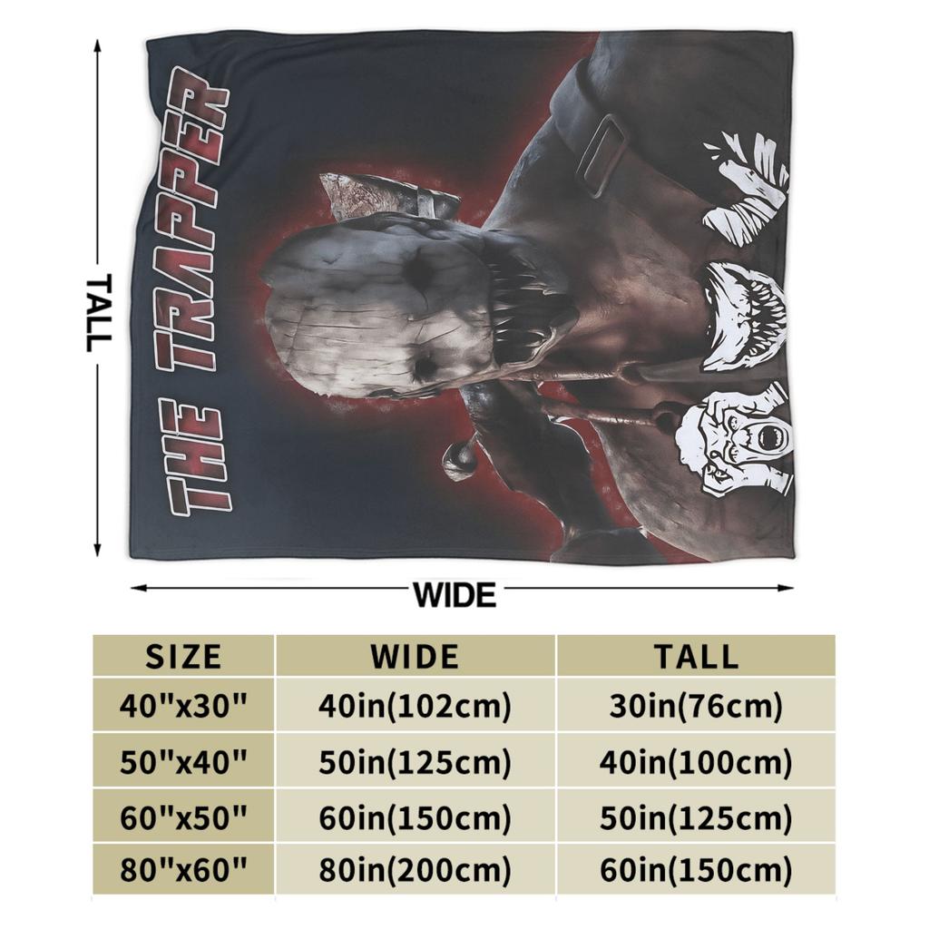 DBD Deads by Daylights  Blanket  Super Warm Street Trend Plush Throw Blanket For Girls Boys Home Decor Flannel Bedspread Cover