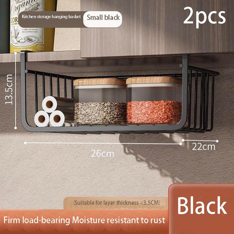 Kitchen Storage Rack Dormitory Storage Tool Hanging Layered Seasoning Hanging Basket Cabinet Hanging Cabinet Hanging Rack