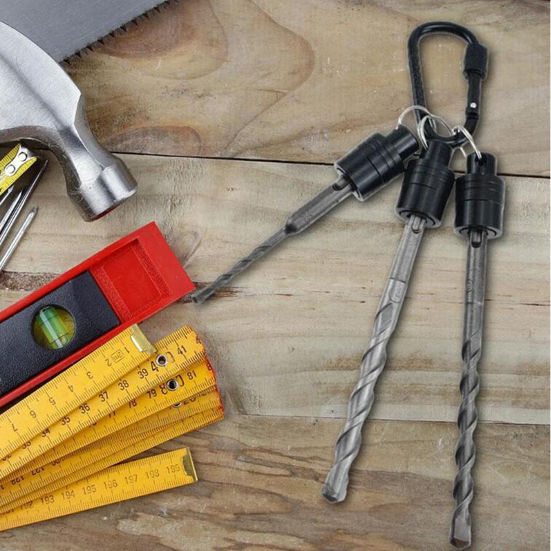 SDS Shank Extension Rod Key Chain Adapter Quick-change Extension Bar Bits Holder Extension Bar Drill Bit Holder Tool Set