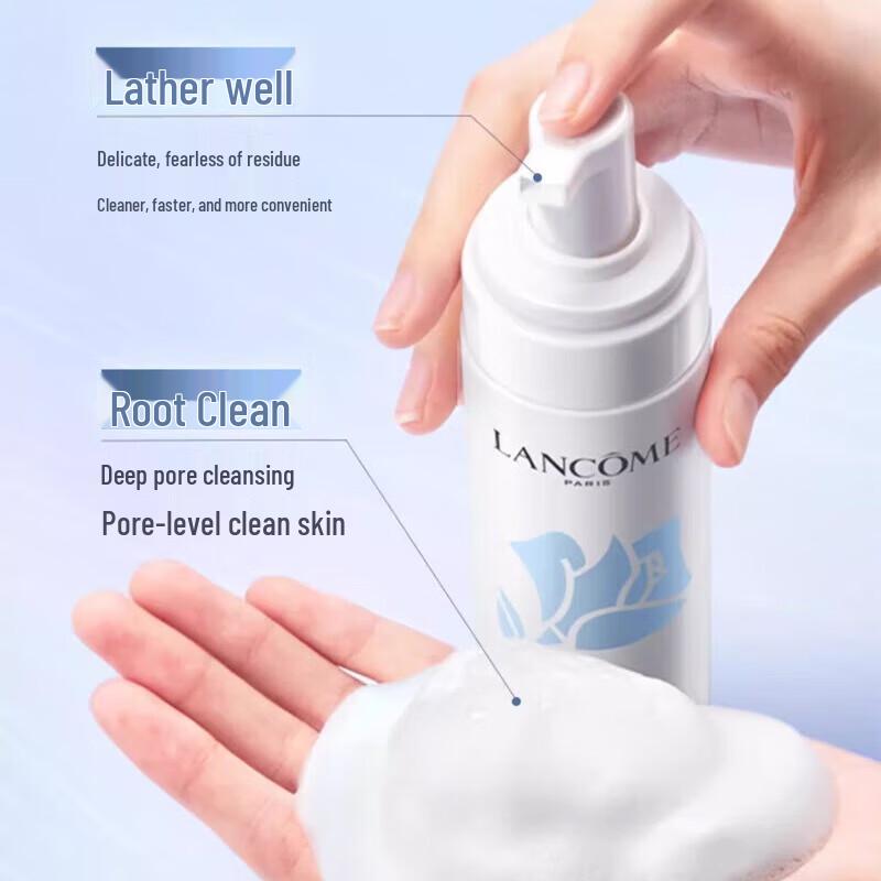 Lancôme Cleansing Mousse & Brightening Serum Set