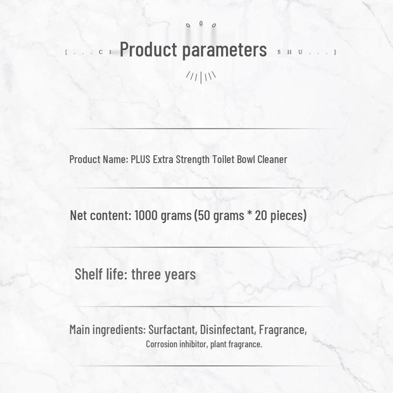 LanPiao XPLUS Blue Bubble Toilet Cleaner Tablets