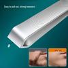 Stainless Steel Precision Tweezers for Eyebrows and Beard Hair Removal - Wide Mouth, Small Size