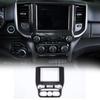 Center Console Navigation Panel Trim Decor Cover for Dodge Ram 1500 2018+ Carbon