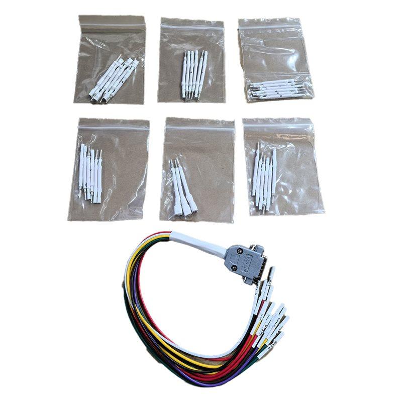 For FC200 DB15 Cable Set FC200 DB15 ECU Bench Adapter Cable With Multifunctional Probe Wiring Harness как