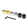Metal Dome Tone Guitar Volume Tone Knobs Potentiometer Control Knobs For Guitar