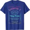 Funny Generation X Stay Feral, Gen X Gen Xer Nostalgia T-Shirt