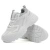 New thick-soled heightened breathable wear-resistant non-slip dad shoes casual sports shoes large size