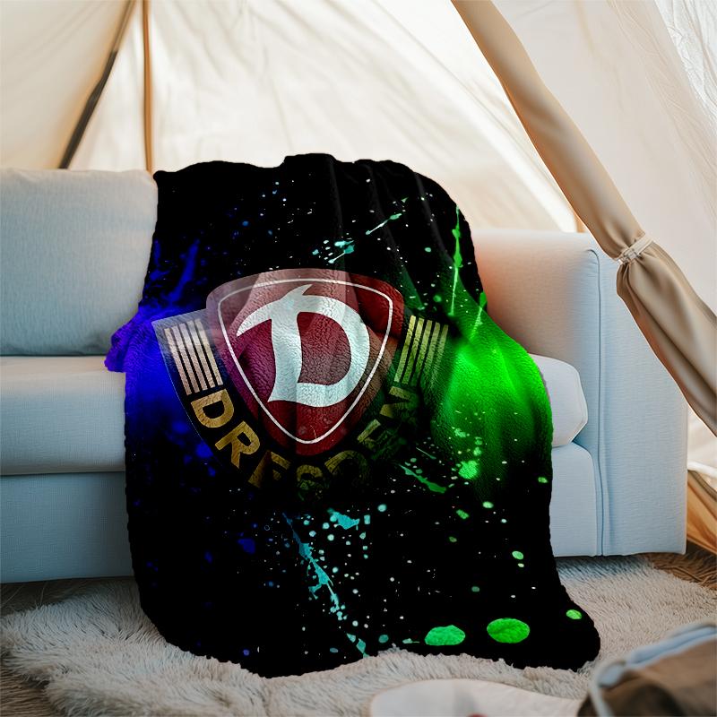 Dresden City Emblem Printed Blanket—lightweight,soft,warm;versatile Blanket All Seasons—perfect As &air-conditioning Throw,nap Blanket