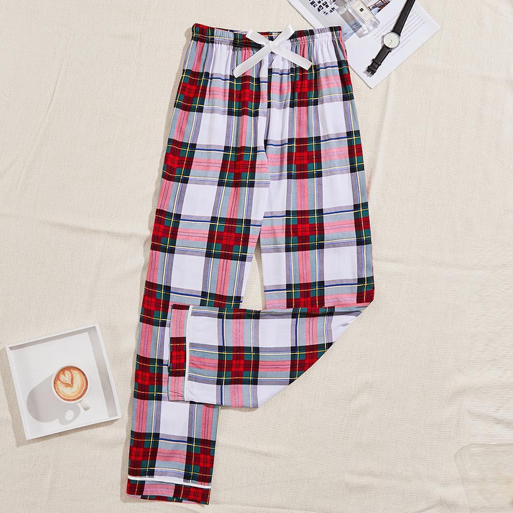 Casual Sleeping Pants Women's Spring and Autumn Thin Christmas Home Pants Long Pants