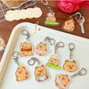 New Kapibala Capybara Keyrings Acrylic Animal Cute Pendant Keys Accessories