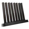 LED Music Spectrum Display Bluetooth 200 RGB LEDs Adjustable High Sensitivity Music Rhythm Light Bar with 8 Tubes for