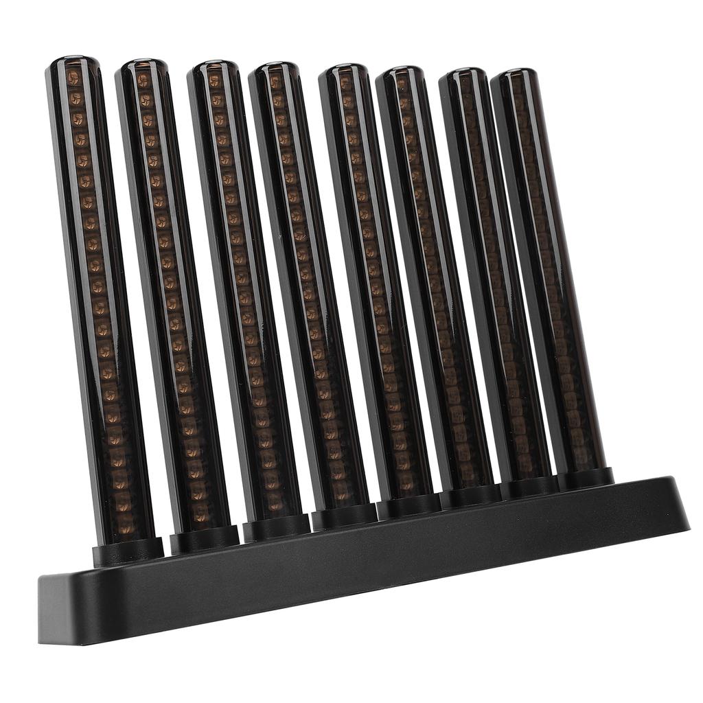 LED Music Spectrum Display Bluetooth 200 RGB LEDs Adjustable High Sensitivity Music Rhythm Light Bar with 8 Tubes for