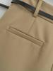 Retro Spicy Girl Belted Skirt Pants - Anti-Exposure A-line Mini for Women