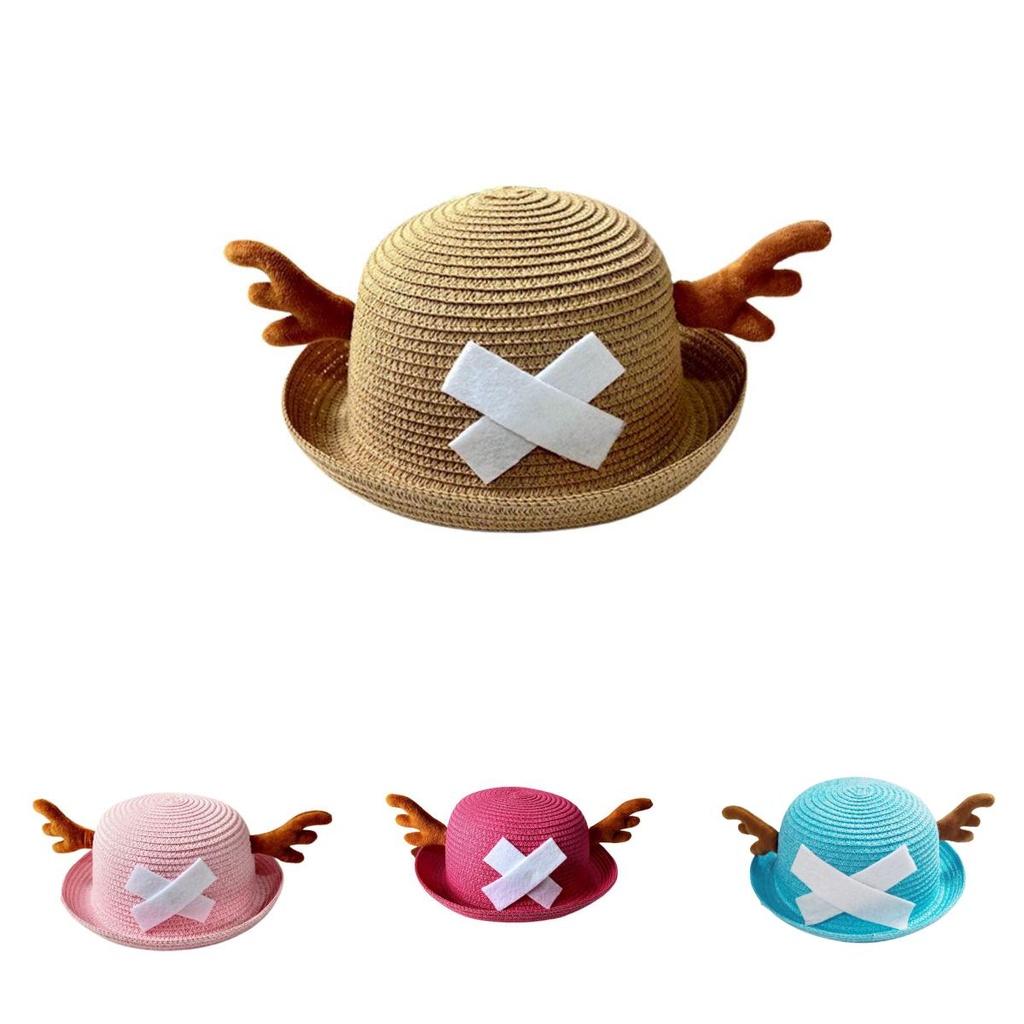 Kolorowy Dwuwymiarowy Kapelusz Kopułowy Chopper z One Piece Jako Rekwizyty do Cosplayu dla Rodziców i Dzieci