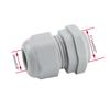 38 Pcs Outdoor Cable Gland Joints Waterproof Cable Connector Plastic  Cable Grommets NPT Type Cable Fitting Easy Install