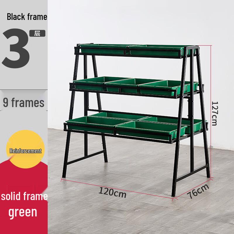 

Miling 3-Tier Fruit and Vegetable Display Rack
