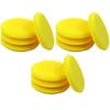 Mirhua Car Wash Wax 10cm Pack of Wax Polishing Easy To Removes Car Wash Supplies Sponge, Diameter, Round, 12, Applicator, Sponge, Soft, Lightweight,