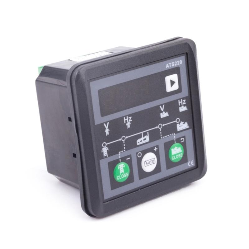 ATS220 Generator Set ATS Switches Controller Automatic Manual LED Display Generator ATS Controller