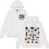 Noah Kahan The Great Divide Tour 2026 Felpa con Stampa Grafica Uomo Donna Felpa alla Moda Maniche Lunghe Felpa Morbida in Cotone