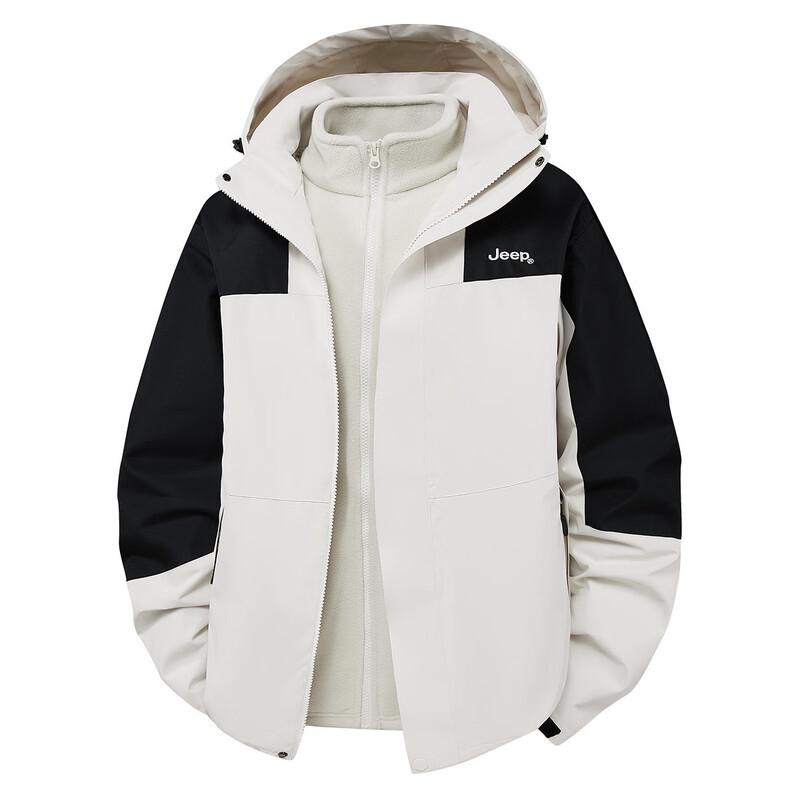 Jeep Men's 3-in-1 Outdoor Mountain Jacket