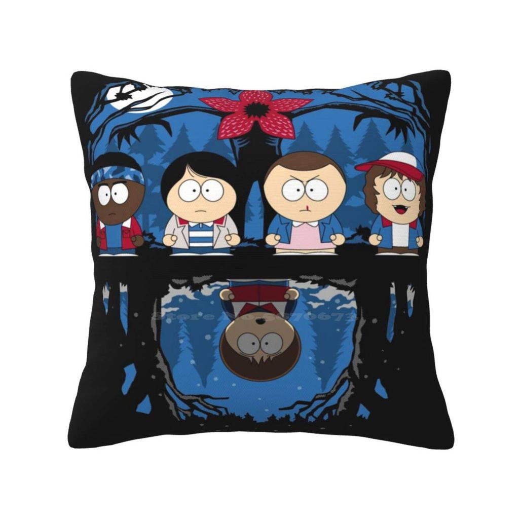 Stranger Park Pillow Cover Hug Pillowcase Stranger Park South Things Tv Show Serie 80 S Ochentera Down Side Andriu Andresmvalle