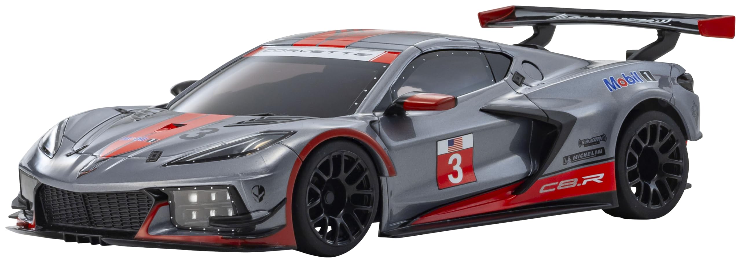 

Kyosho ASC Chevrolet Corvette Gunmetal Red MZP244GMR MR04W-MM C8.R