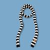 Knit Scarf for Women Long Skinny Belt Necktie Neck Scarf Girls Photo Props Long Neckerchief Skinny Scarf Necktie
