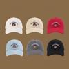 Bear Embroidered Wide Brim Baseball Cap, Face Slim Peaked Hat For Women Adult Korean Style Daily Casual Headwear