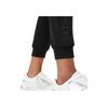 Emporio Armani EA7 FW22 Logo Tape Mid-Rise Cuffed Knit Joggers Women bottoms Black 6LTP68-TJJMZ-1200