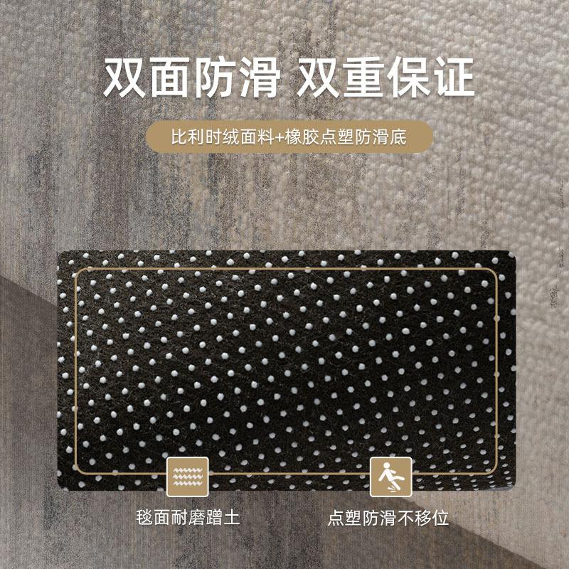 Luxury Dirt-resistant Door Mat with Free-cut Entrance Mat suitable for Advanced New Door Mats