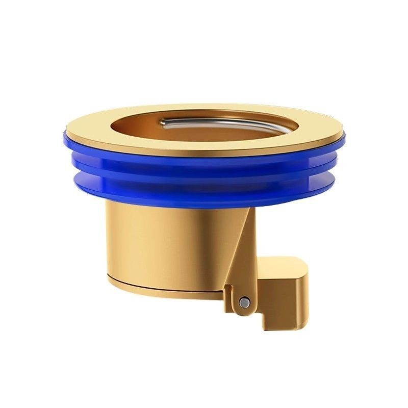 

2pcs Brass Floor Drain Core Set for Bathroom Drain Replacement Alloy Material Durable Anti-Odor Floor Drain Core with Leak Protection One Size золотой