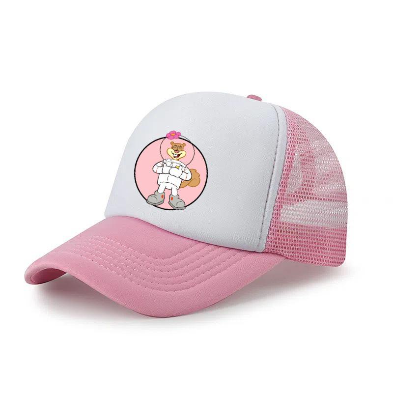 SpongeBob Print Breathable Mesh Baseball Cap