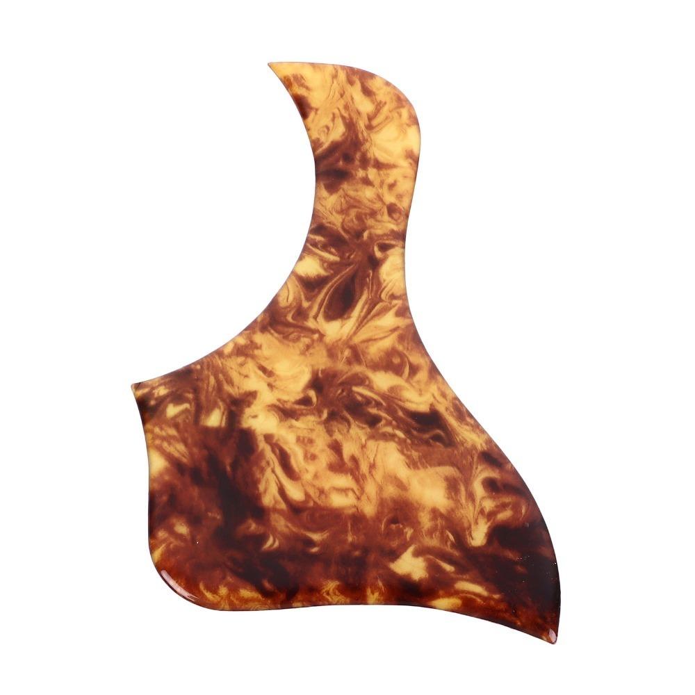 Thickened Guitar Pickguard Clear Amber Scratch Plate Acoustic Guitar Pickguard Acoustic Guitar