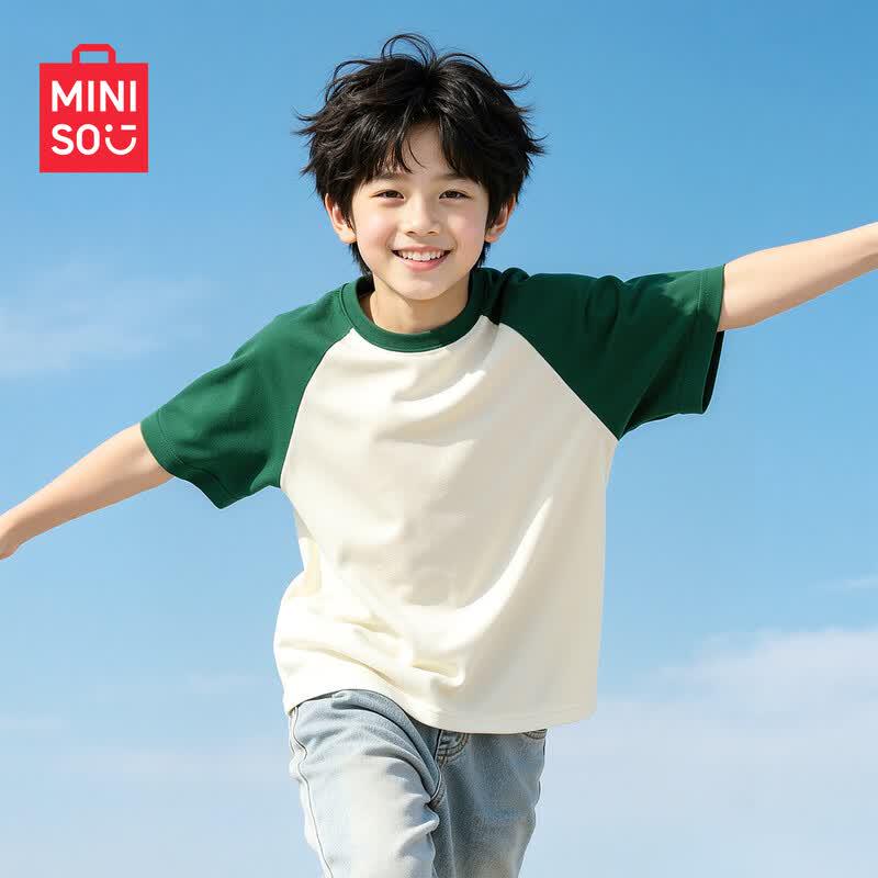 MINISO Kids' 2026 Summer Cotton T-Shirt